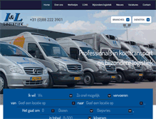 Tablet Screenshot of il-logistiek.nl